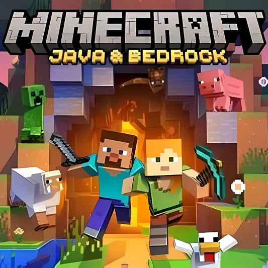 MINECRAFT JAVA AND BEDROCK - KEY DIGITAL