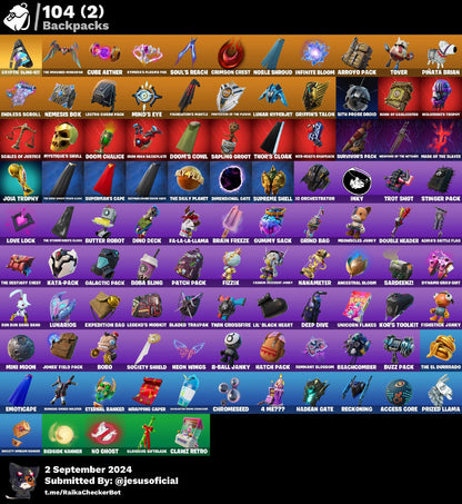 CUENTA FORTNITE 90 SKINS "PASE MARVEL OG"- ALL PLATAFORMS