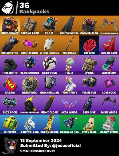 CUENTA FORTNITE 36 SKINS "TWITCH PRIME"- ALL PLATAFORMS