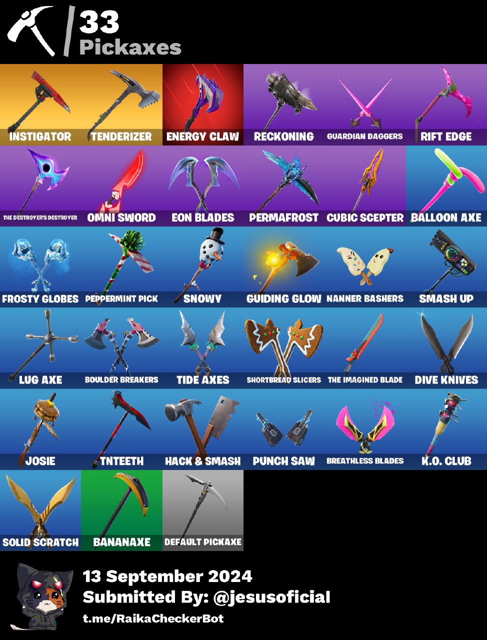 CUENTA FORTNITE 36 SKINS "TWITCH PRIME"- ALL PLATAFORMS